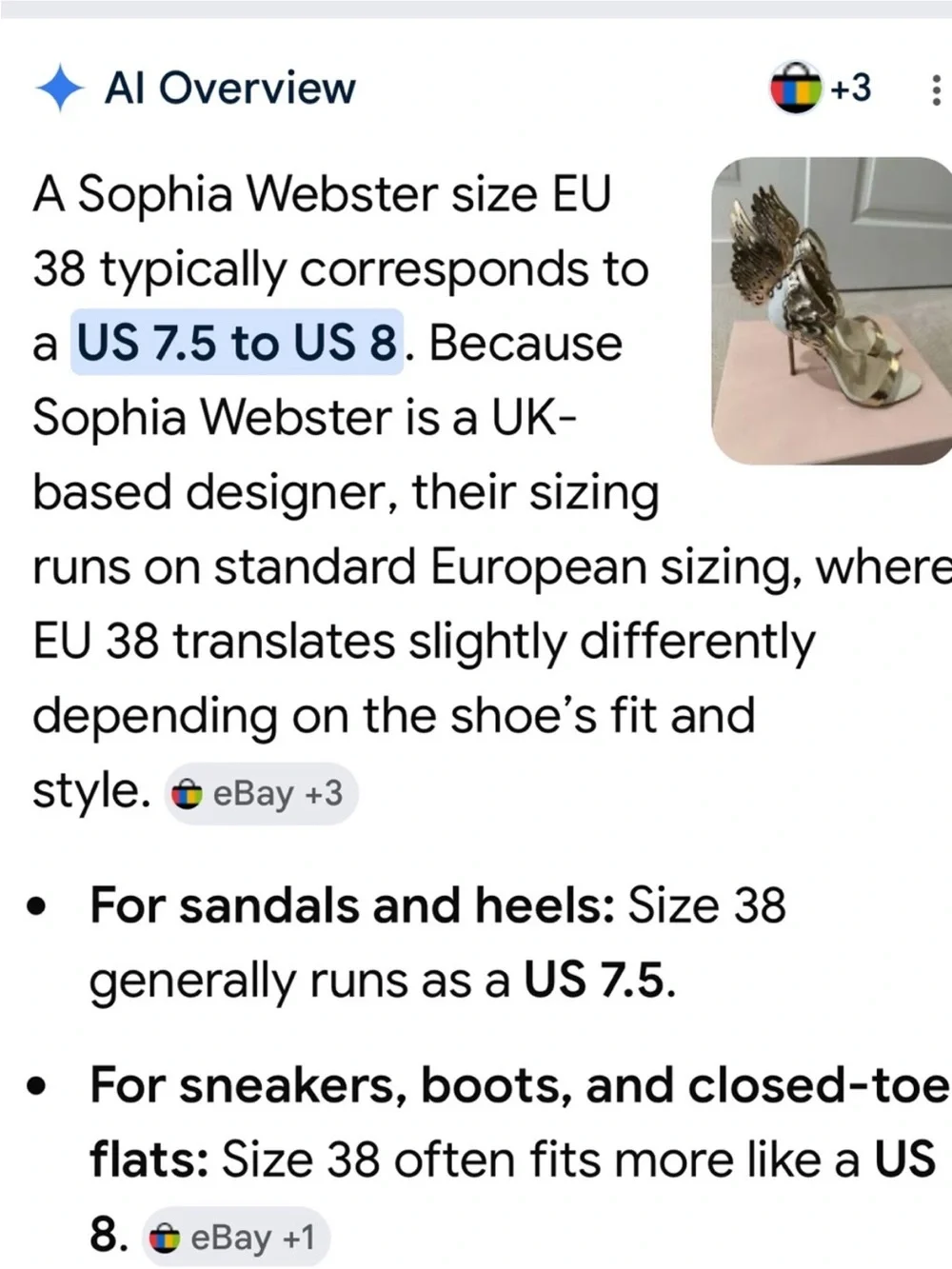Sophia Webster Leather Colorful Butterfly Espadrilles Shoes, Size 8